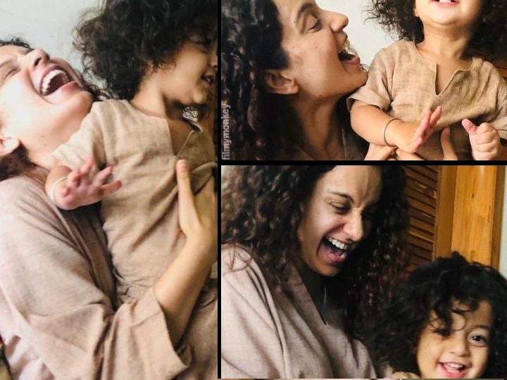 Kangana Ranaut & nephew Prithviraj turn 