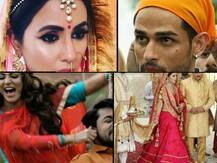 Raanjhana PICS: Hina Khan turns bride, Priyank Sharma sports earrings & a moustache for Arijit Singh\'s romantic single