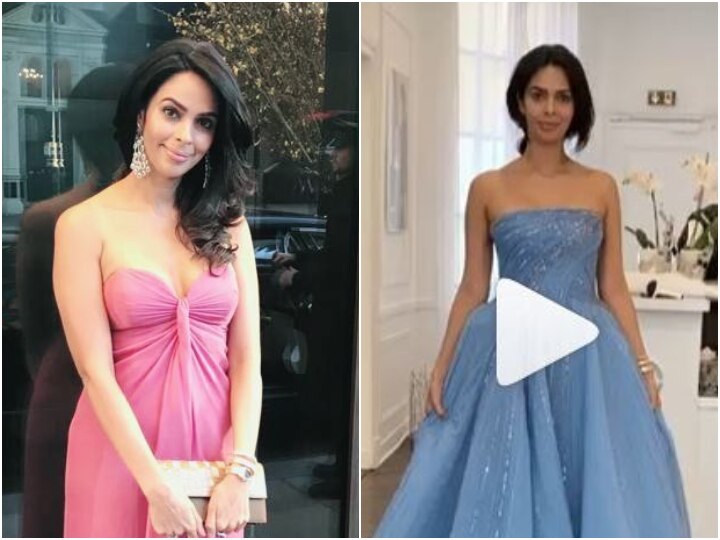 mallika sherawat cannes dress