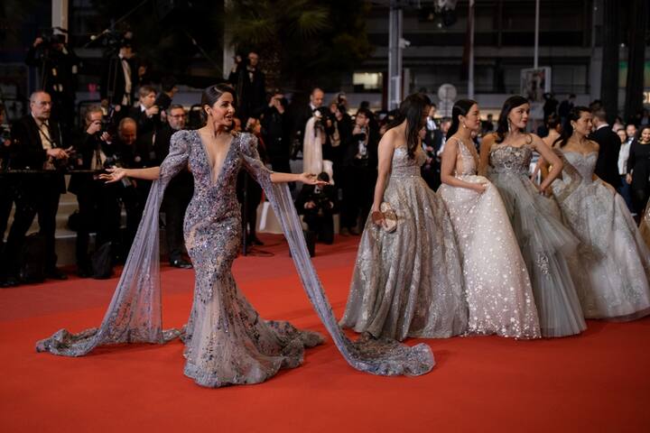 Hina Khan brought her fashion A-game to the Cannes Film Festival, on the second day of the gala as she made her majestic red carpet debut at the French Riviera.