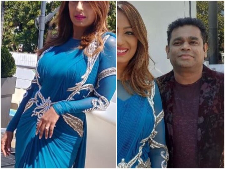 Cannes 2019: After Hina Khan, comedian Krushna Abhishek's wife Kashmera Shah makes her Cannes debut, meets AR Rahman at the French gala!  After Hina Khan another POPULAR TV actress makes her debut at Cannes 2019 in a blue dress, meets AR Rahman at the French gala!