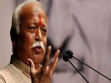 Car in RSS chief Mohan Bhagwat\'s convoy overturns