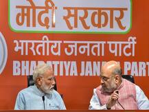 Amit Shah takes all questions in Modi\'s first presser as PM
