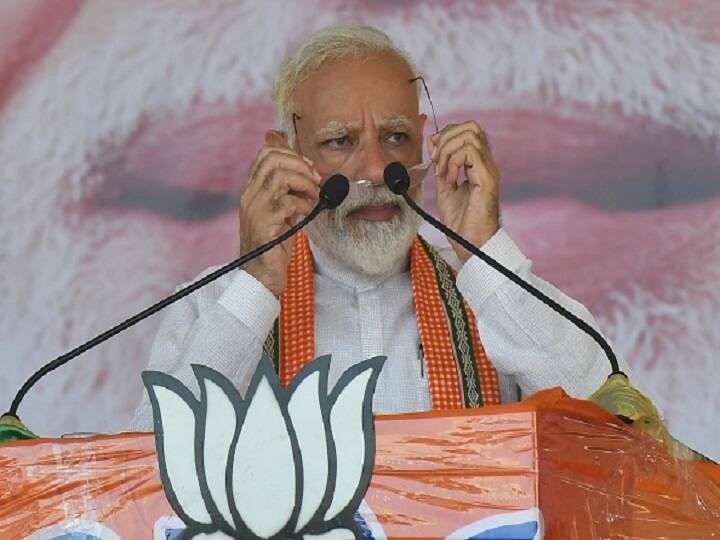 PM Modi told reporters that he will not take any questions because the press conference is being held by the BJP President. (File photo/ Getty)