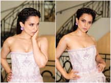 Cannes 2019: Kangana Ranaut is a vision in white in her embellished gown; See PICS