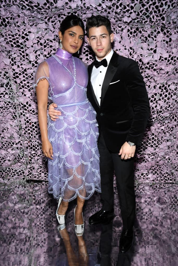 After her stunning debut on the red carpet of Cannes Film Festival this year Priyanka was joined by husband and singer Nick Jonas at the Chopard party on Friday night