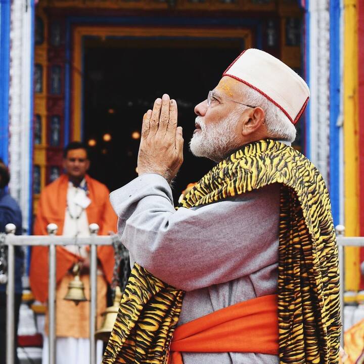 Earlier, Prime Minister Narendra Modi on Saturday offered prayers at the Himalayan shrine of Kedarnath, a day after campaigning for the general election came to a close.