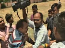 Tej Pratap Yadav\'s bodyguards thrash video journalist black and blue during polling in Patna