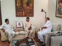 Delhi: Naidu holds talks with Sonia post meetings with Rahul and Pawar