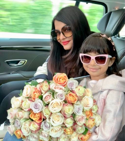 Aishwarya Rai & Daughter Aaradhya Arrive at Cannes!: Photo 2872309