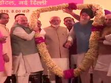 Elections 2019: At NDA dinner meet, PM Modi expresses concern over \'needless controversy\' on EVMs