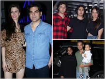 PICS: Giorgia Andriani celebrates birthday with beau Arbaaz Khan, his son Arhaan & ‘Khan-daan’