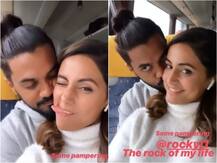 After leaving Cannes, Hina Khan & boyfriend Rocky Jaiswal get mushy and romantic in Italy; PICS & VIDEOS INSIDE