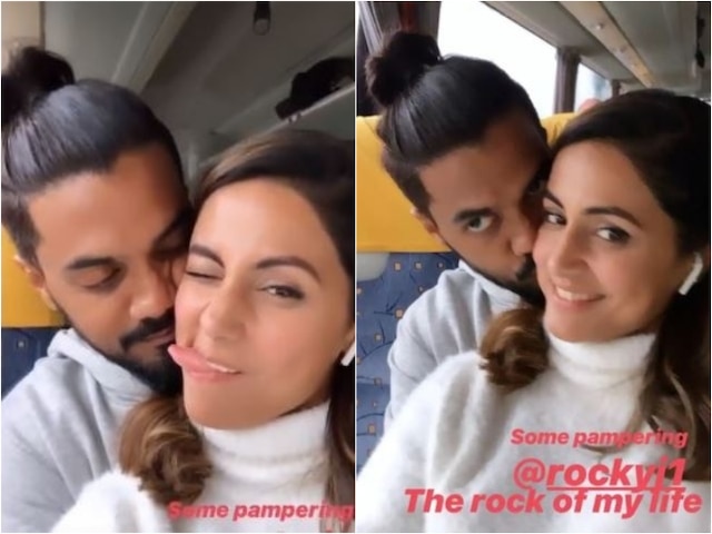 After leaving Cannes, Hina Khan & boyfriend Rocky Jaiswal get mushy and romantic in Italy; PICS & VIDEOS INSIDE After leaving Cannes, Hina Khan & boyfriend Rocky Jaiswal get mushy and romantic in Italy; PICS & VIDEOS INSIDE