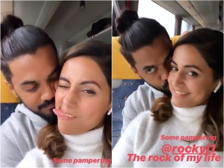 After leaving Cannes, Hina Khan & boyfriend Rocky Jaiswal get mushy and romantic in Italy; PICS & VIDEOS INSIDE After leaving Cannes, Hina Khan & boyfriend Rocky Jaiswal get mushy and romantic in Italy; PICS & VIDEOS INSIDE