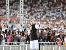 Don\'t be dishearterned by \'fake exit poll results\', Rahul Gandhi tells Congress workers