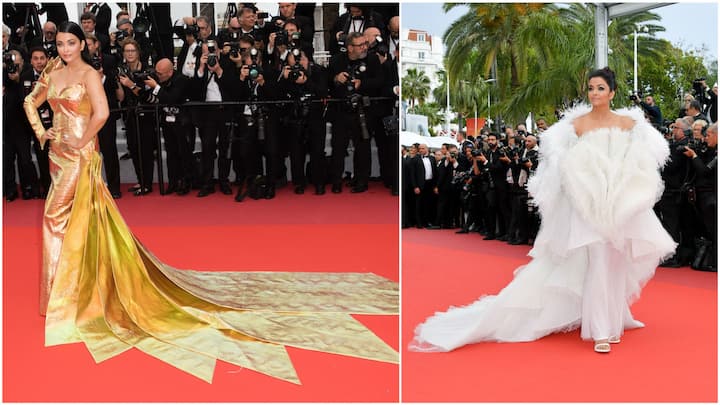 After slaying it on the red carpet with two stunning looks at the Cannes Film Festival, Aishwarya Rai returned back home with her daughter Aaradhya Bachchan
