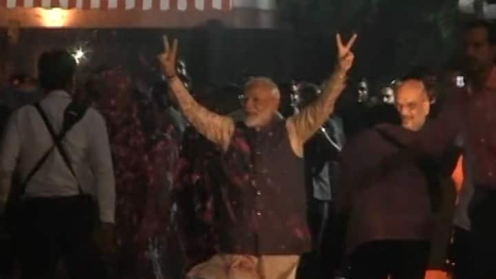 Members of BJP Parliamentary Board including a number of union ministers were present on the occasion.