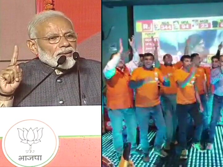 PM Modi supporters in Australia, Singapore celebrate BJP's victory PM Modi supporters in Australia, Singapore celebrate BJP's victory