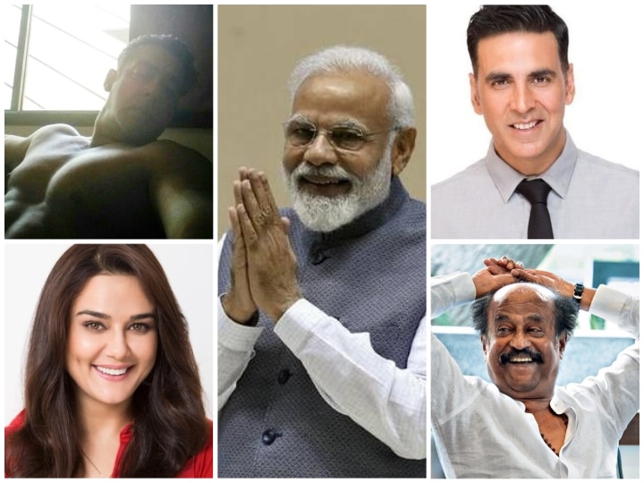 Lok Sabha Election Results 2019: Salman Khan, Akshay Kumar & other Bollywood celebs hail Narendra Modi's smashing victory Election Results 2019: Salman, Akshay & other Bollywood celebs hail Narendra Modi's smashing victory