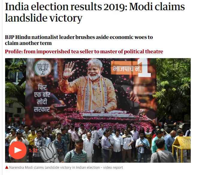 Election Results 2019: How international media covered the result of most keenly watched polls