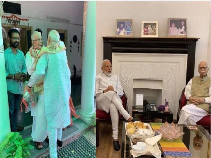 Modi, Shah visit BJP veterans Advani, Murali Manohar Joshi after big win; Joshi lauds their performance Modi, Shah visit BJP veterans Advani, Murli Manohar Joshi after big win; Joshi lauds their performance