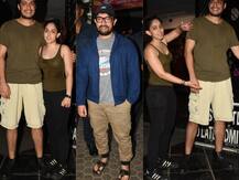 PHOTOS: Aamir Khan\'s son Junaid and daughter Ira look adorable as they pose together TWINING in olive green!