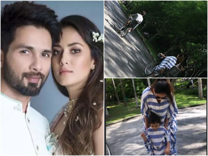 Shahid Kapoor & Mira Rajput enjoy a fun vacation with kids Misha & Zain PICS: Shahid Kapoor & Mira Rajput enjoy a fun-filled vacation with kids Misha & Zain