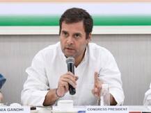 Rahul blames Gehlot, Kamal Nath, Chidambaram for insisting tickets for their sons at CWC meet