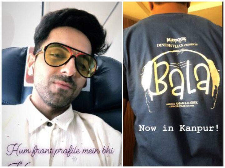 Ayushmann Khurrana starts shooting for 'Bala' in Kanpur! SEE PICS! PICS: Ayushmann Khurrana starts shooting for 'Bala' in Kanpur!