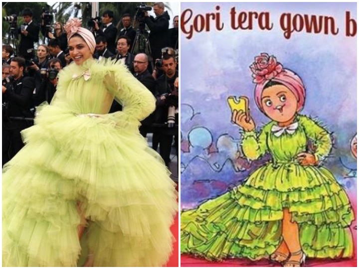 Deepika Padukone lauds Amul's take on her Cannes 2019 look! Deepika Padukone lauds Amul's take on her Cannes 2019 look!