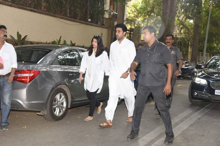 Abhishek Bachchan and Aishwarya Rai just arrived