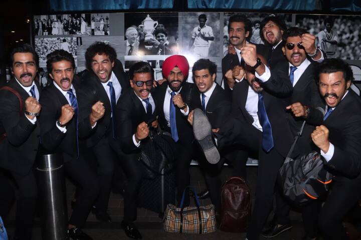 The cast was seen screaming and shouting to express their excitement for their first shoot while being captured by the shutter bucks.