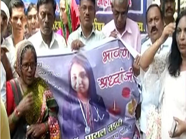 Payal Tadvi suicide case: 3 accused Doctors in police remand till May 31 Payal Tadvi suicide case- 3 accused Doctors in police remand till May 31
