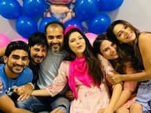 PICS: Pregnant Neha Kaul\'s friends throw a baby shower; Mommy-to-be beams with joy!