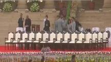 First Visuals of PM Narendra Modi From Rashtrapati Bhavan