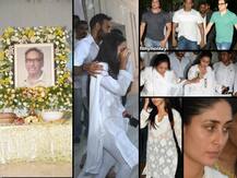 Veeru Devgan Prayer meet(Chautha): Nysa Devgn breaks into tears, Bollywood celebs Amitabh Bachchan & others arrive to offer prayers!