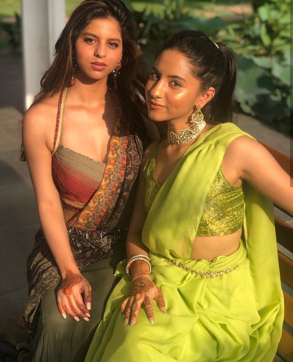 IN PICS: Shah Rukh Khan's daughter Suhana looks DROP-DEAD-GORGEOUS in a sari at her cousin's wedding in Kolkata!