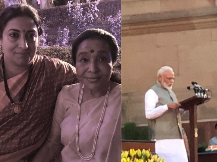 Asha Bhosle thanked Smriti Irani for helping her after she was stranded in rush post Prime Minister Narendra Modi's oath-taking ceremony! Asha Bhosle thanked Smriti Irani for helping her after she was stranded in rush post Prime Minister Narendra Modi's oath-taking ceremony!