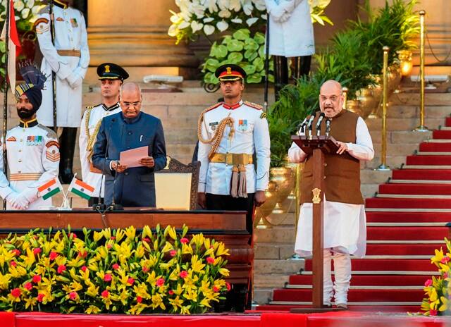 The Modi government sworn in on Thursday has 20 first-time union ministers including BJP chief Amit Shah, fomer Foreign Secretary S. Jaishankar and two former chief ministers Ramesh Pokhriyal Nishank Aand Arjun Munda. Amit Shah has joined the ministry after leading the BJP to a string of election victories. Five of the first timers are cabinet ministers and the remaining are ministers of state.