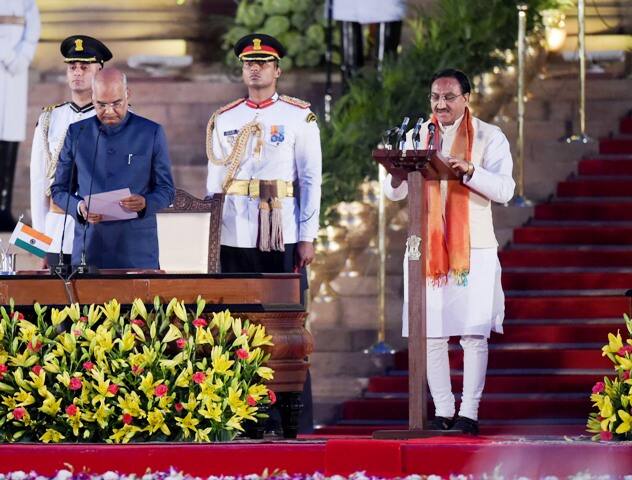 Ramesh Pokhriyal Nishank again won from Haridwar Lok Sabha seat and his inclusion gives representation to Uttarakhand in the Union Council of Ministers. (PIC/PTI)