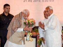 JD-U chief Nitish Kumar tries to swing the balance in his favour