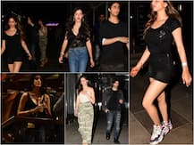 PHOTOS: Shah Rukh Khan\'s kids- Aryan & Suhana, Ananya Panday, Shanaya Kapoor & other POPULAR star kids PARTY HARD on Friday night!