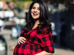IN PICS: 8-months PREGNANT TV actress flaunts her huge BABY BUMP in stylish maternity outfits!