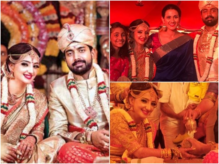 PICS- Saath Nibhana Saathiya actress Lovey Sasan gets MARRIED again to Koushik Krishnamurthy in South Indian ceremony PICS: 'Saath Nibhana Saathiya' actress Lovey Sasan gets MARRIED to Koushik Krishnamurthy again in South Indian ceremony