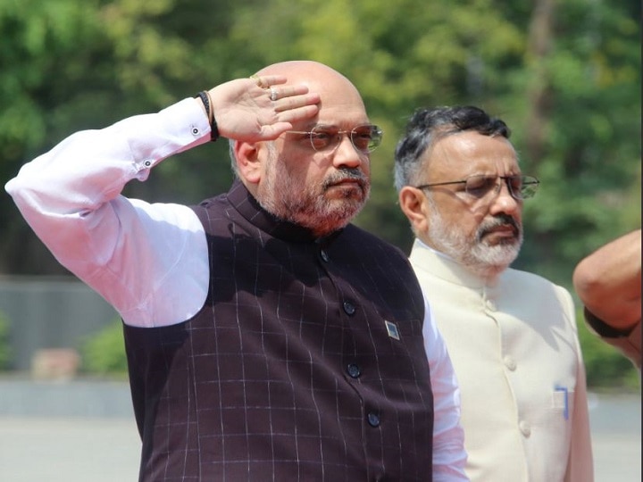 On day 2, Home Minister Amit Shah pays tribute to martyrs at National Police Memorial On Day 2, Home Minister Amit Shah pays tribute to martyrs at National Police Memorial