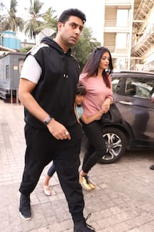 PICS: Abhishek Bachchan & Aishwarya Rai Bachchan enjoy a movie date with daughter Aaradhya