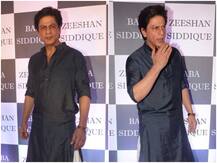PICS: Shah Rukh Khan looks dapper in traditional pathani at Baba Siddique’s GRAND Iftar party 2019