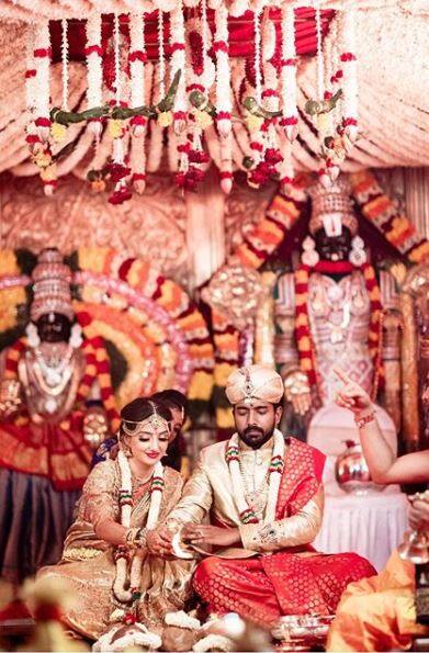 The caption for the photo read, ''To have and to hold, to love and to cherish, from this day forward. The beginning of a beautiful forever.''