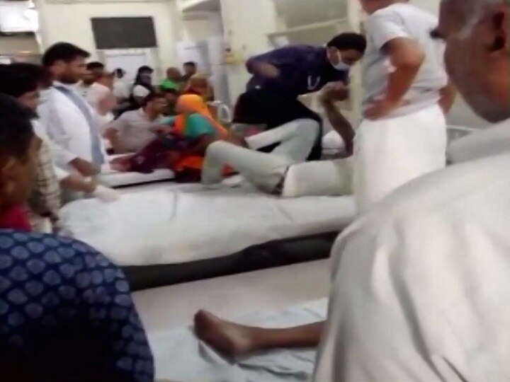 Video of doctor thrashing patient in Rajasthan hospital goes viral Video of doctor thrashing patient in Rajasthan hospital goes viral